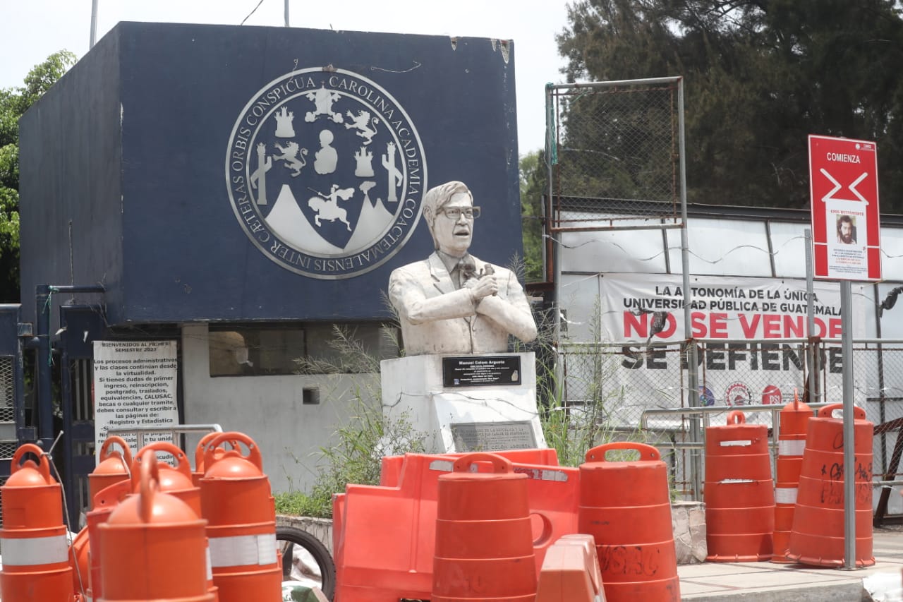 Así lucen las instalaciones del campus central de la Usac'