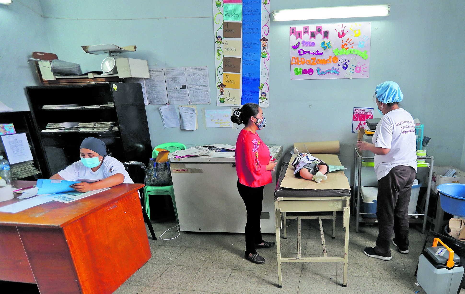 El primer nivel de atención es la puerta de entrada al sistema de salud pública y debe ser fortalecido. (Foto Prensa Libre: Hemeroteca PL)