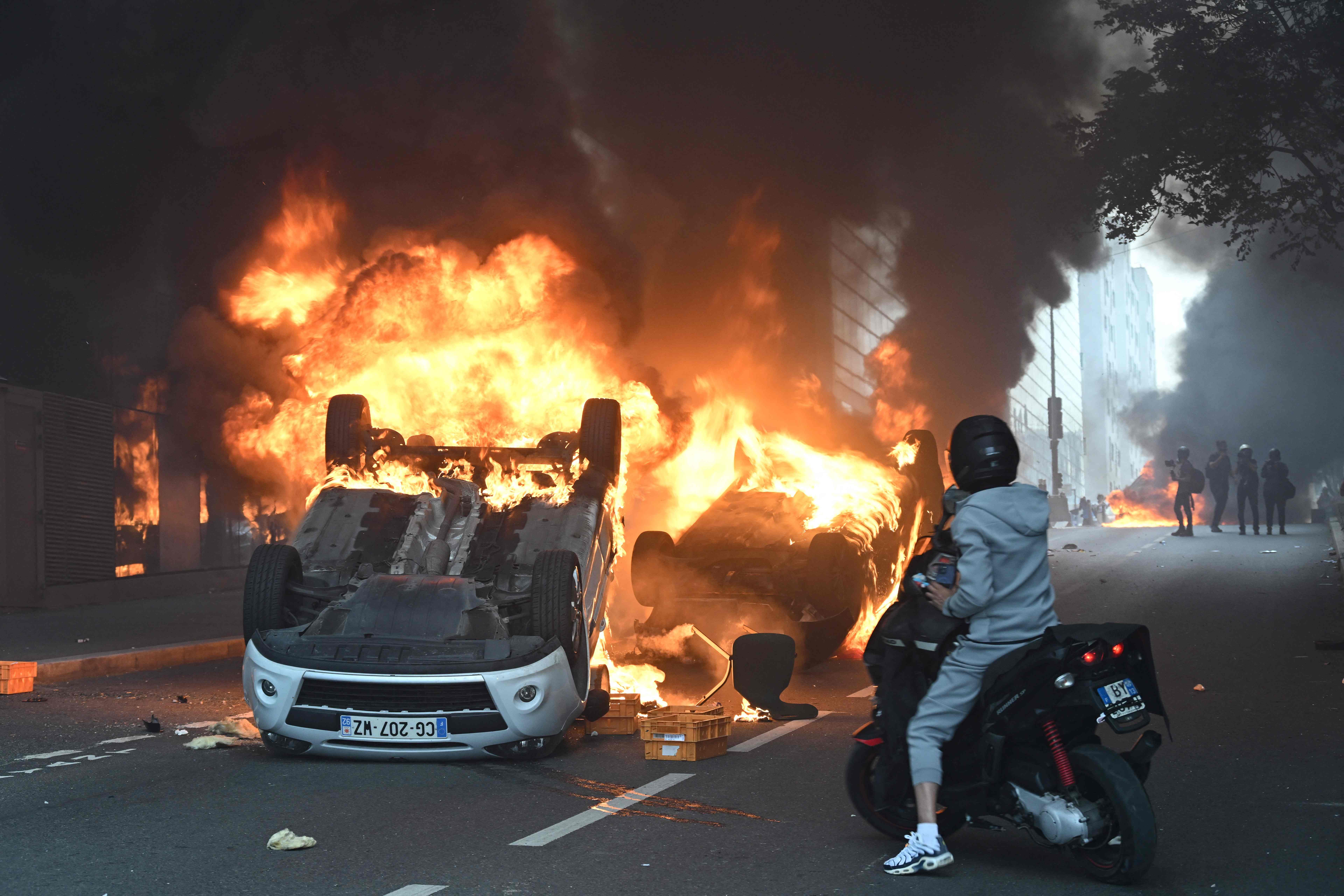 Protestas en Francia'