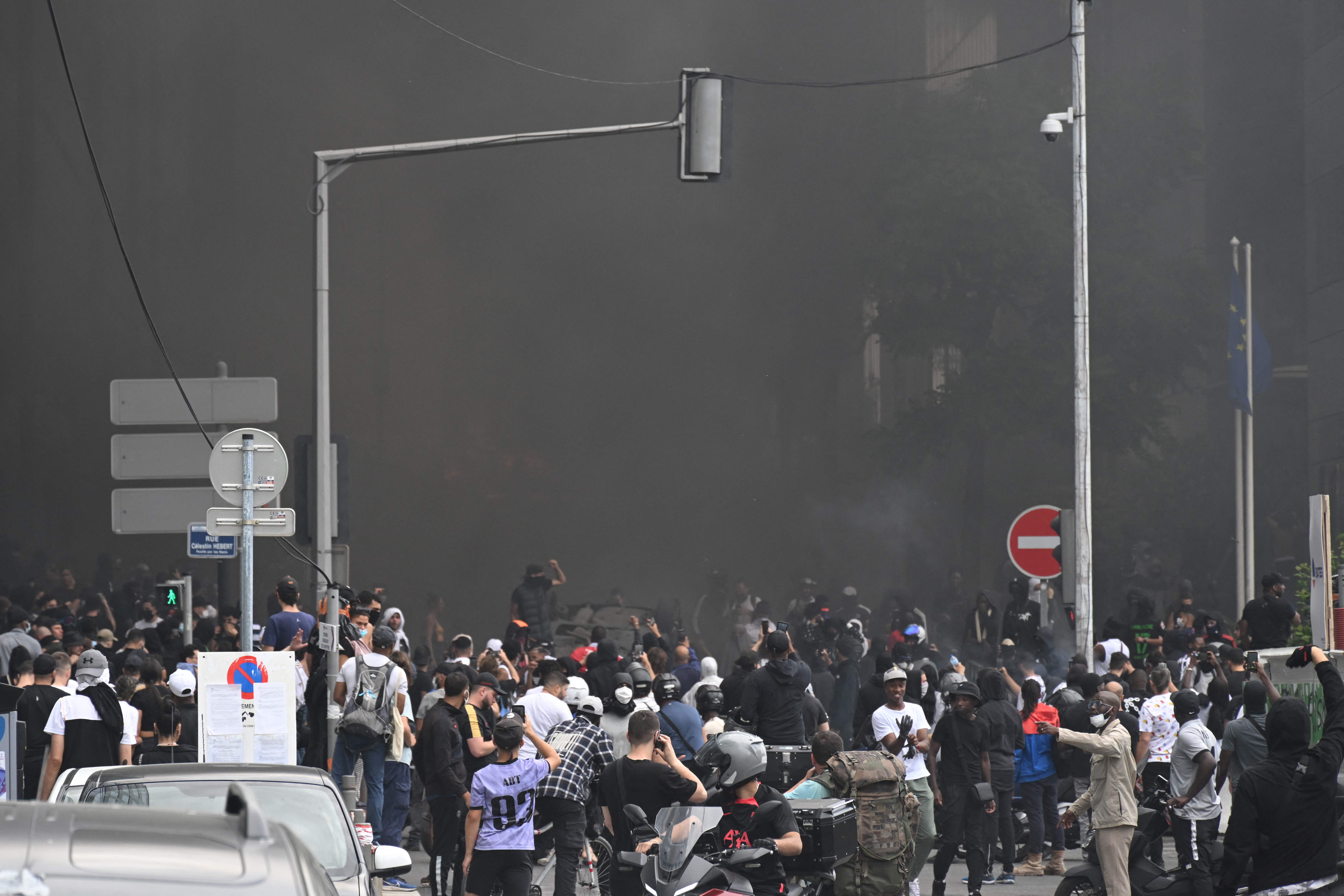 Protestas en Francia'