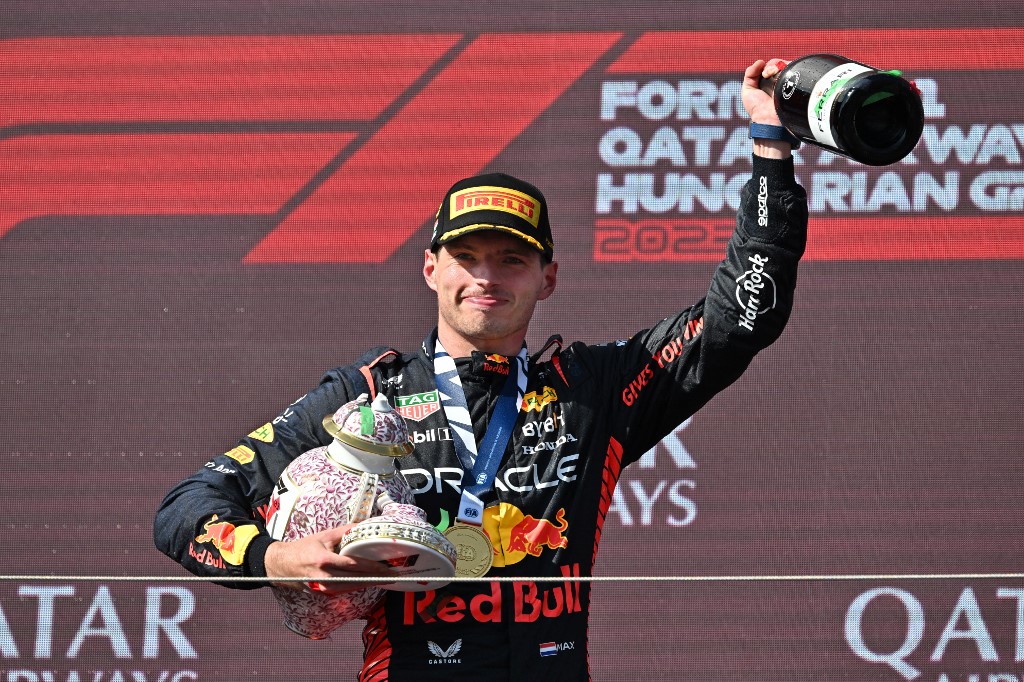 Verstappen ganó en Hungría