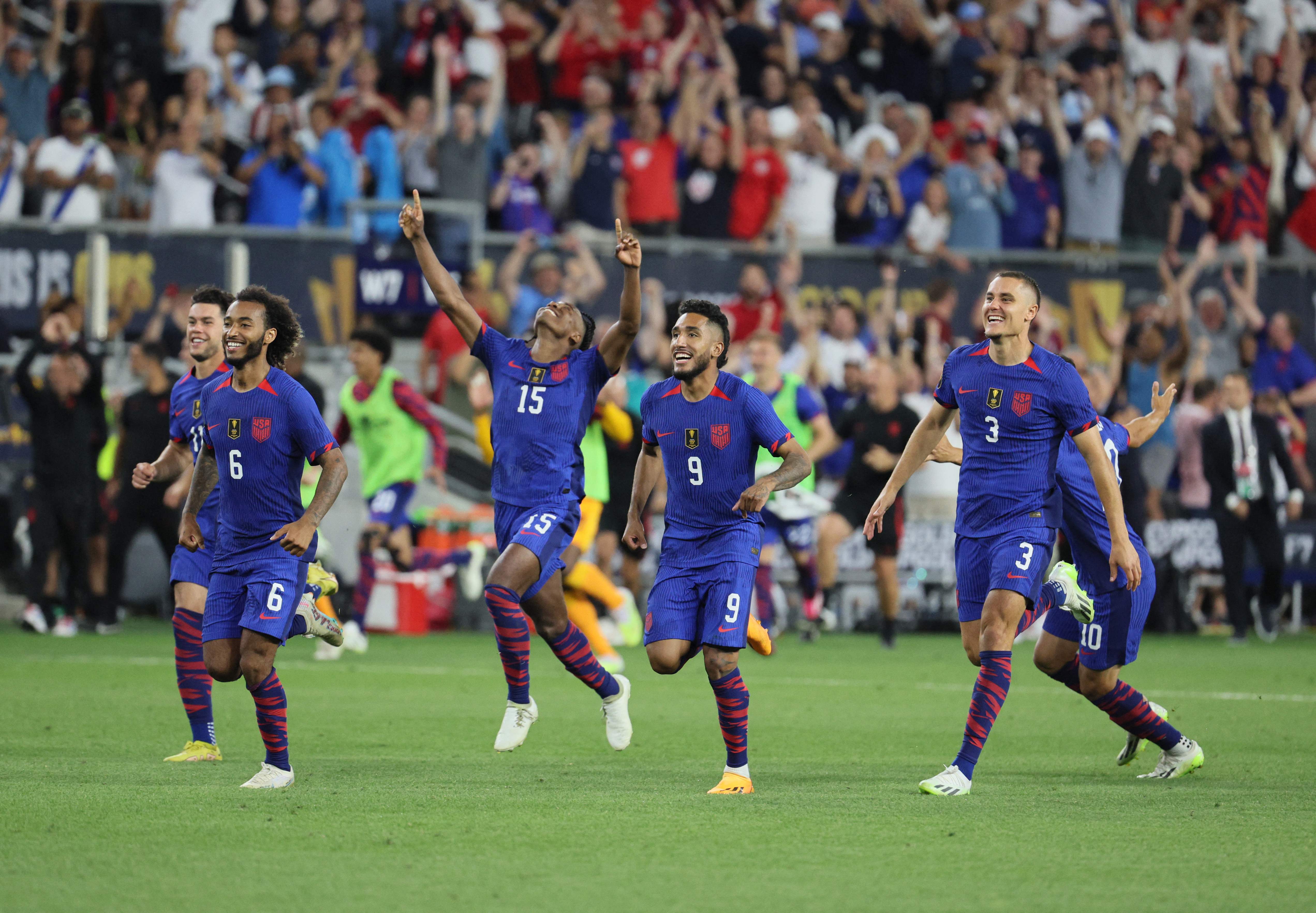 Estados Unidos avanzó a la fase de semifinales