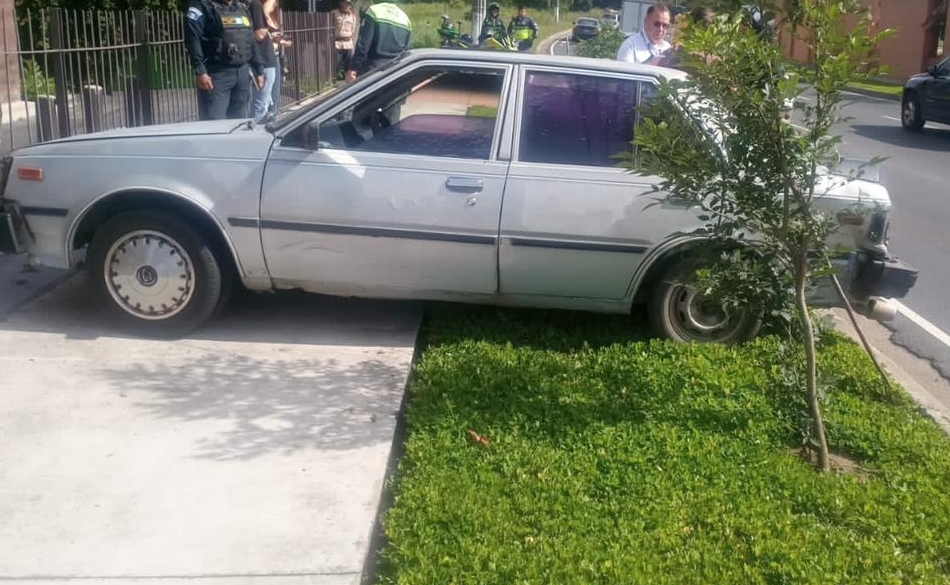 Accidente en Bulevar El Naranjo