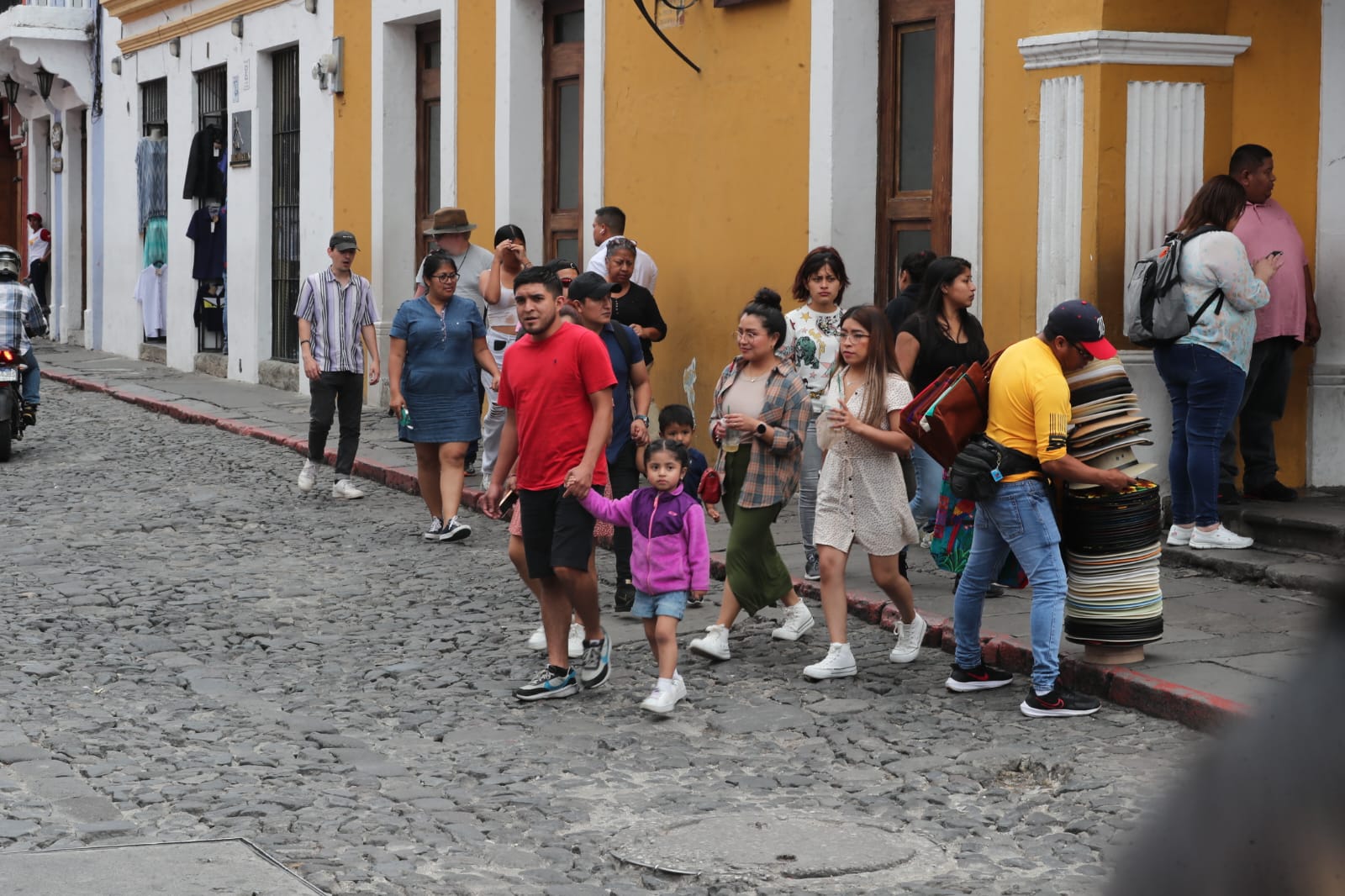 Paseo familiar en Antigua'