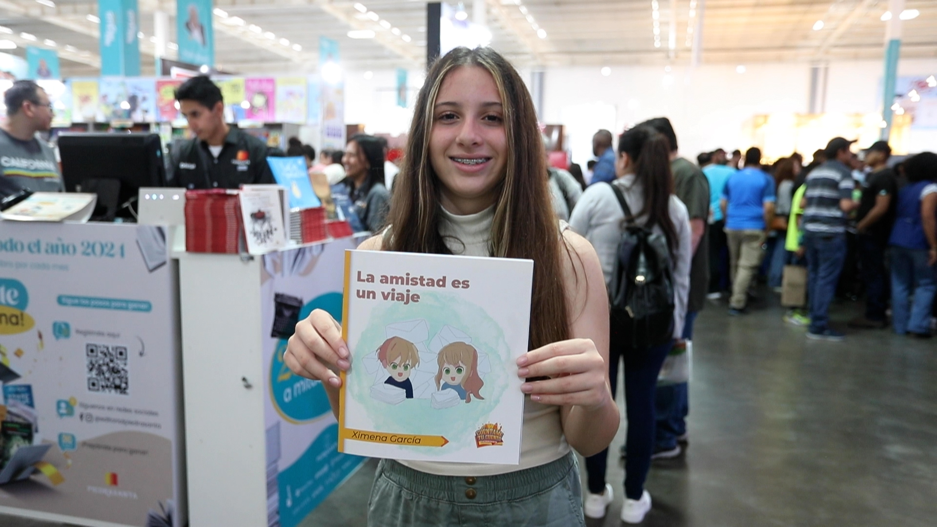 Filgua 2023: Niños y jóvenes abarrotan la feria el libro y celebran a Bobicraft