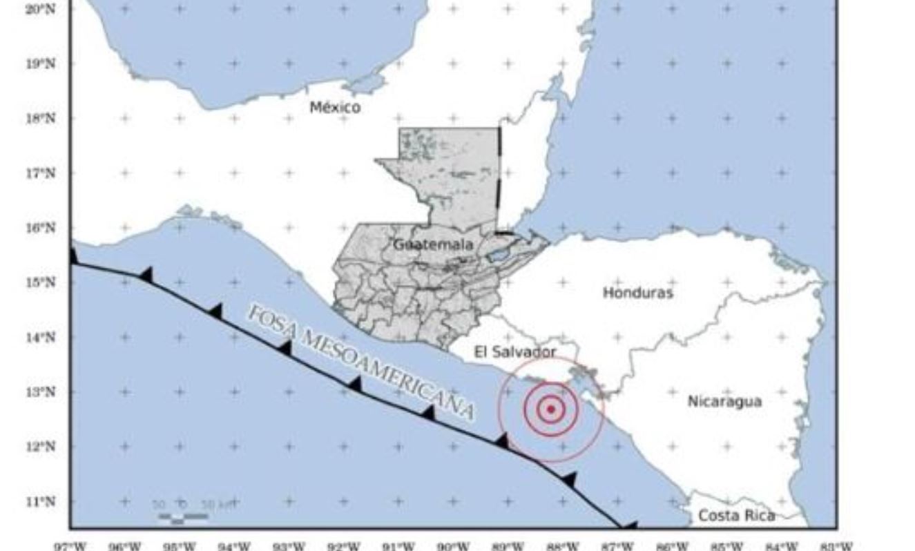 MAPA DEL SISMO. 18 DE JULIO