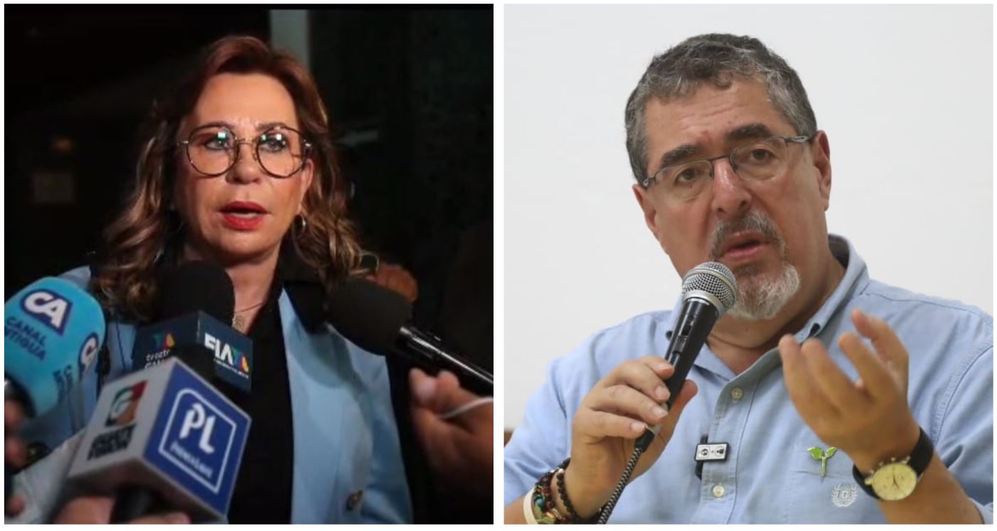 Sandra Torres, presidenciable de la UNE, y Bernardo Arévalo, del Movimiento Semilla, continúan con la campaña electoral de cara a la segunda vuelta del 20 de agosto. (Foto Prensa Libre: Erick Ávila y Carlos Hernández Ovalle)