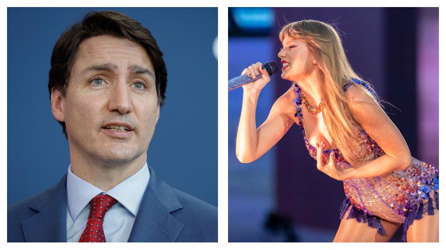 Justin Trudeau y Taylor Swift