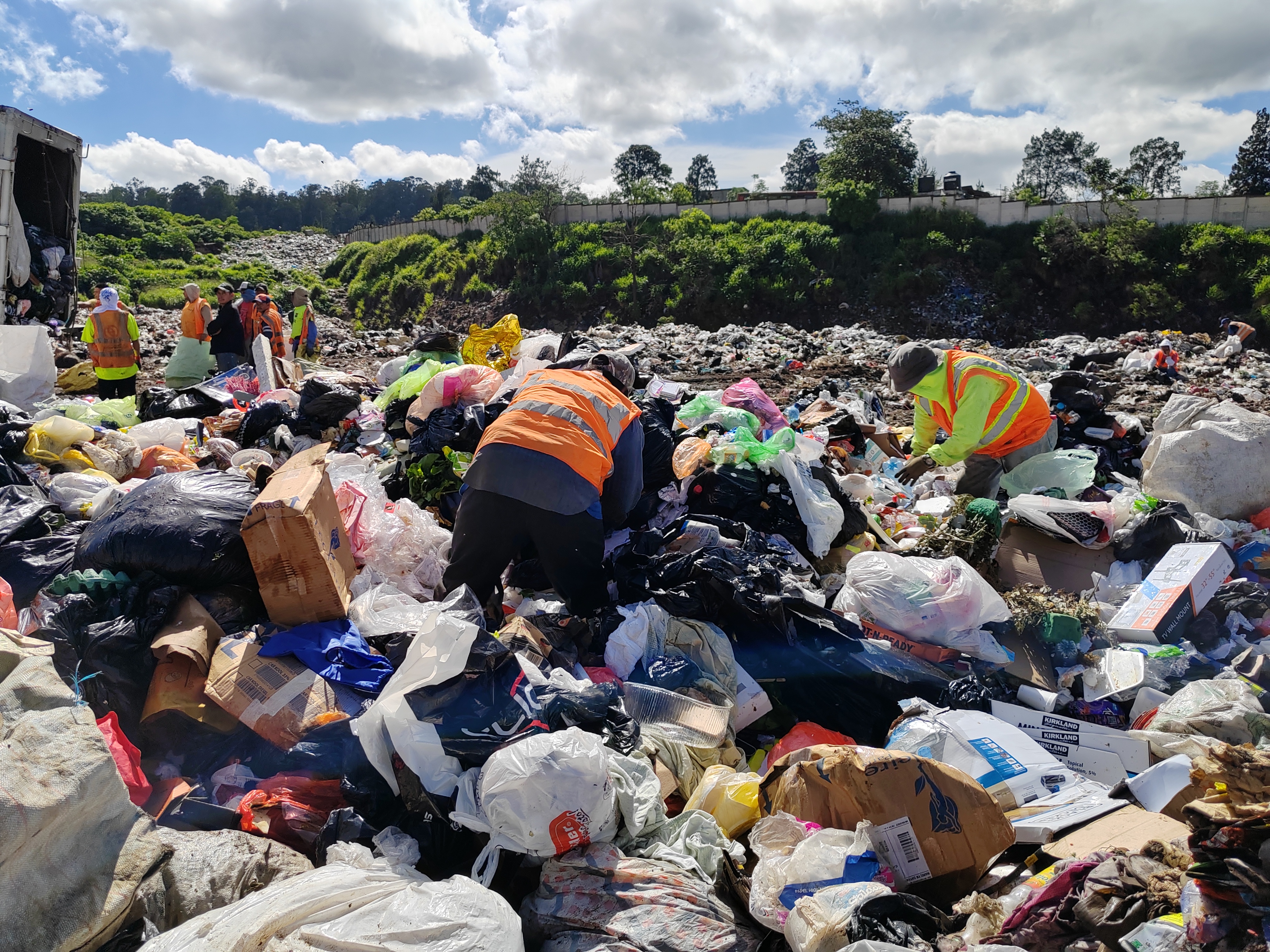 Clasificación de basura en Guatemala