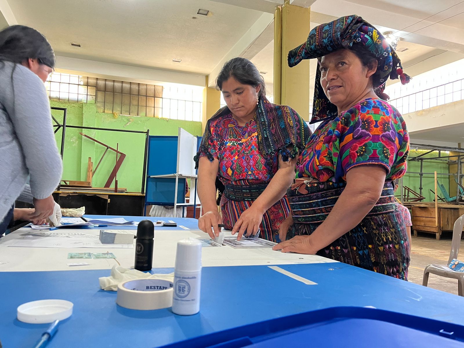 El partido oficial retuvo la alcaldía en cinco municipios donde se repitieron las elecciones municipales. (Foto Prensa Libre: Mynor Toc) 