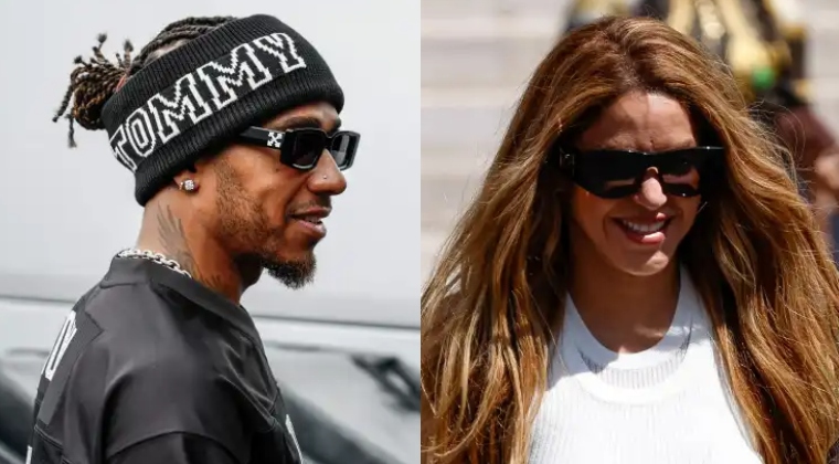 Lewis Hamilton y Shakira