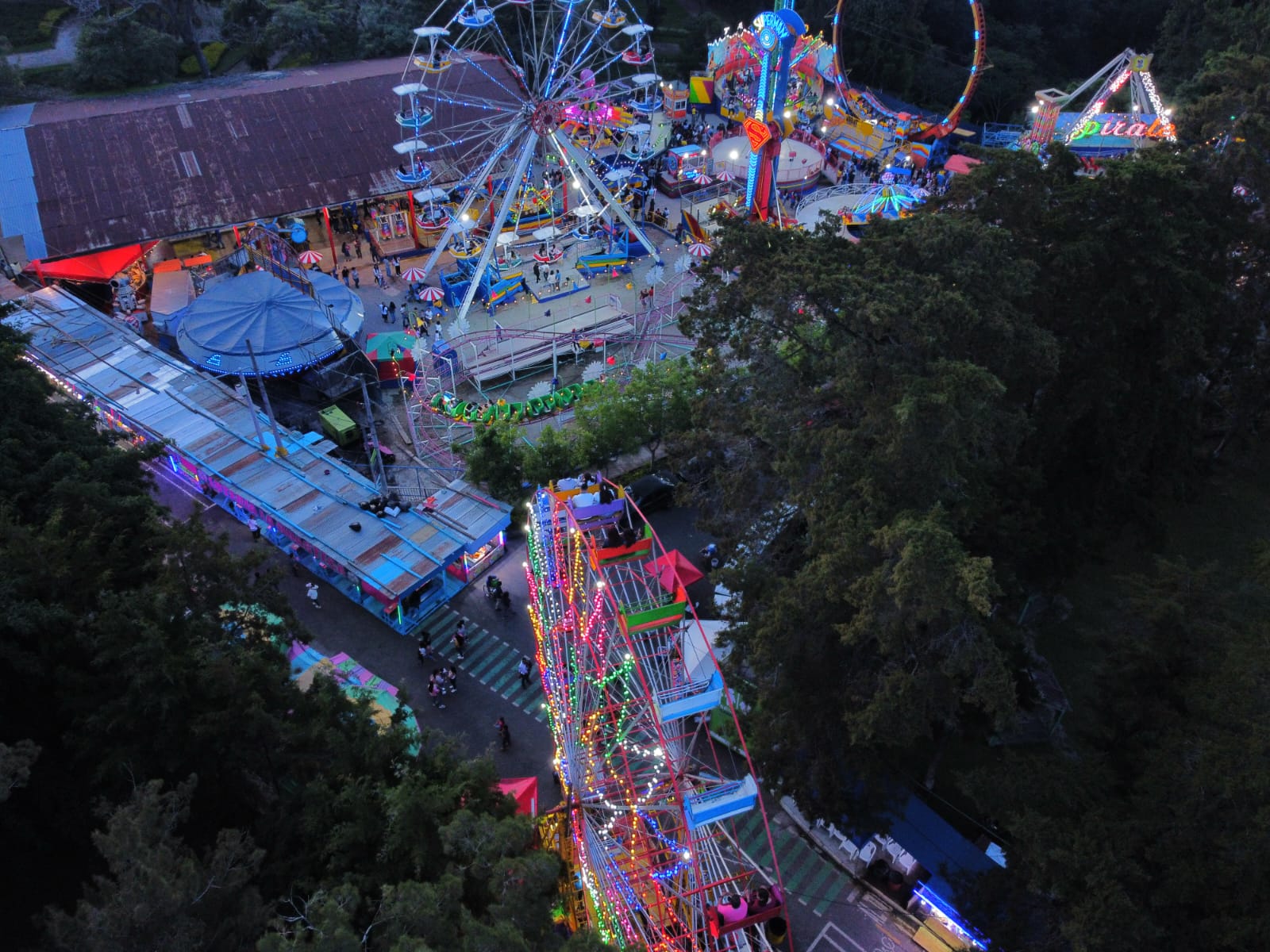 Panorámica de la Feria de Jocotenango'