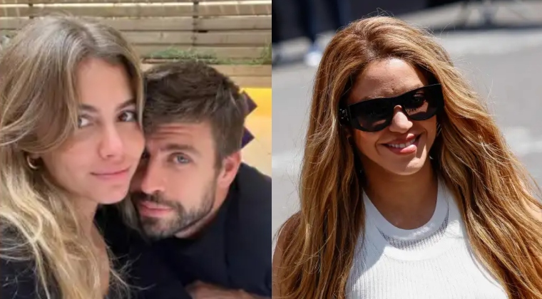 Piqué, Clara Chía y Shakira