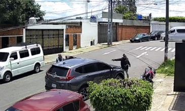 Robo a mano armada en la zona 13