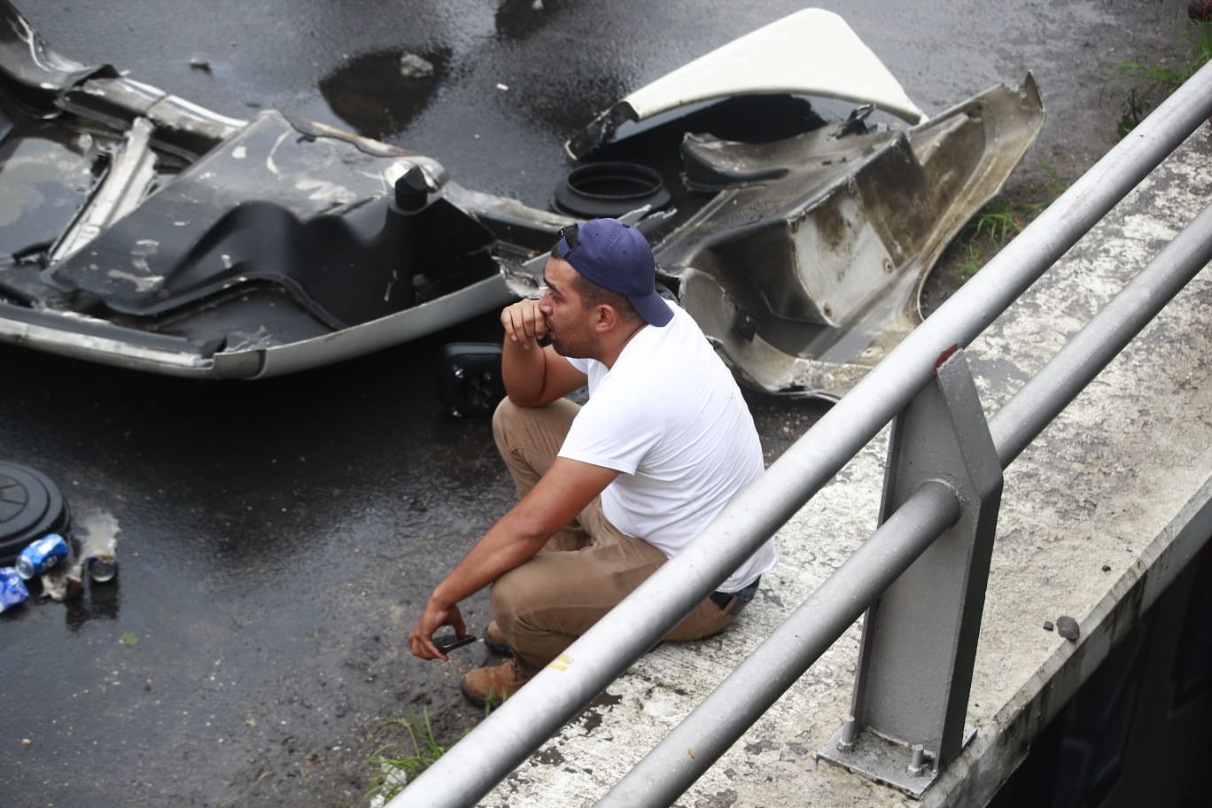 Accidente en la cueta Villalobos'