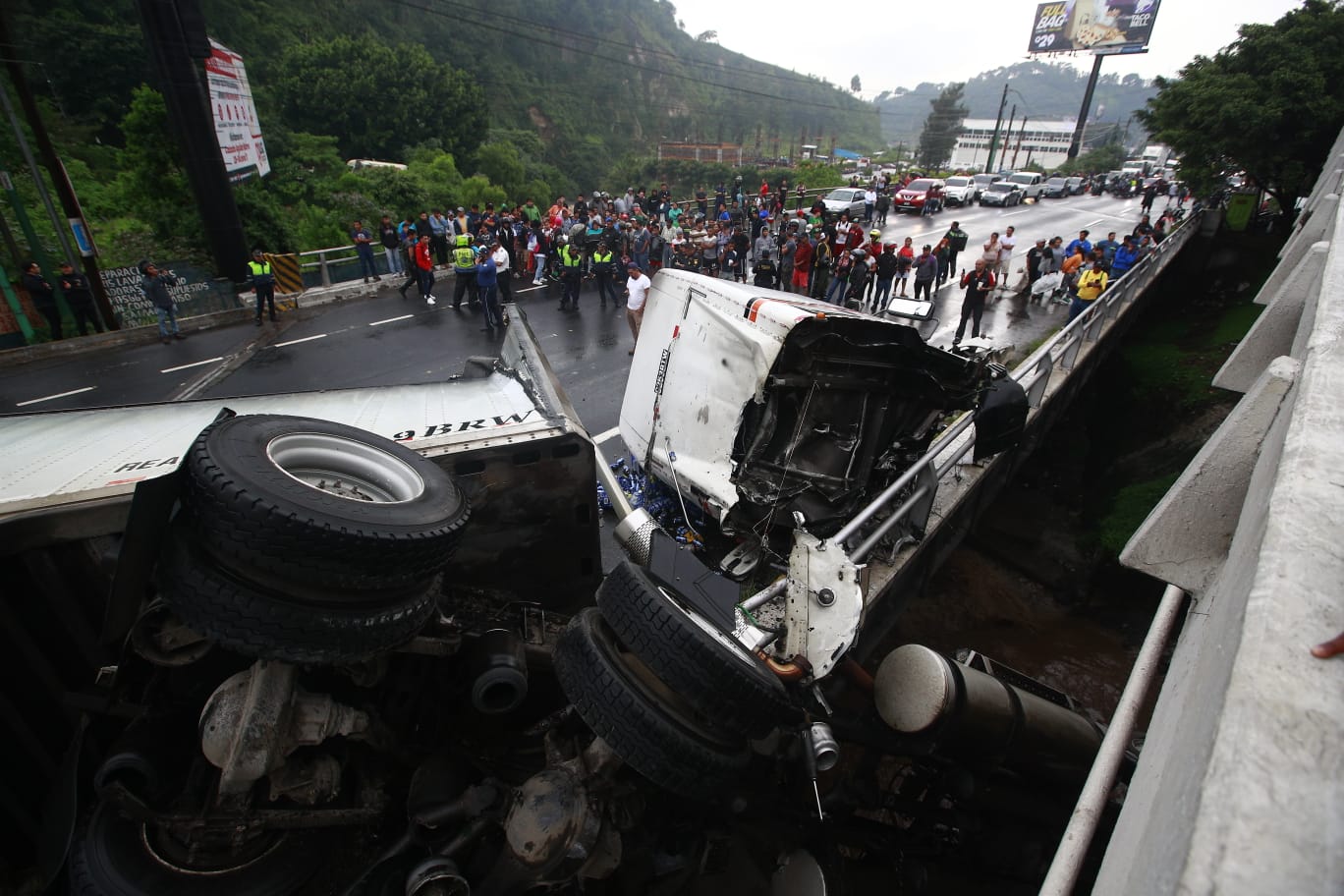 Accidente en la cueta Villalobos'