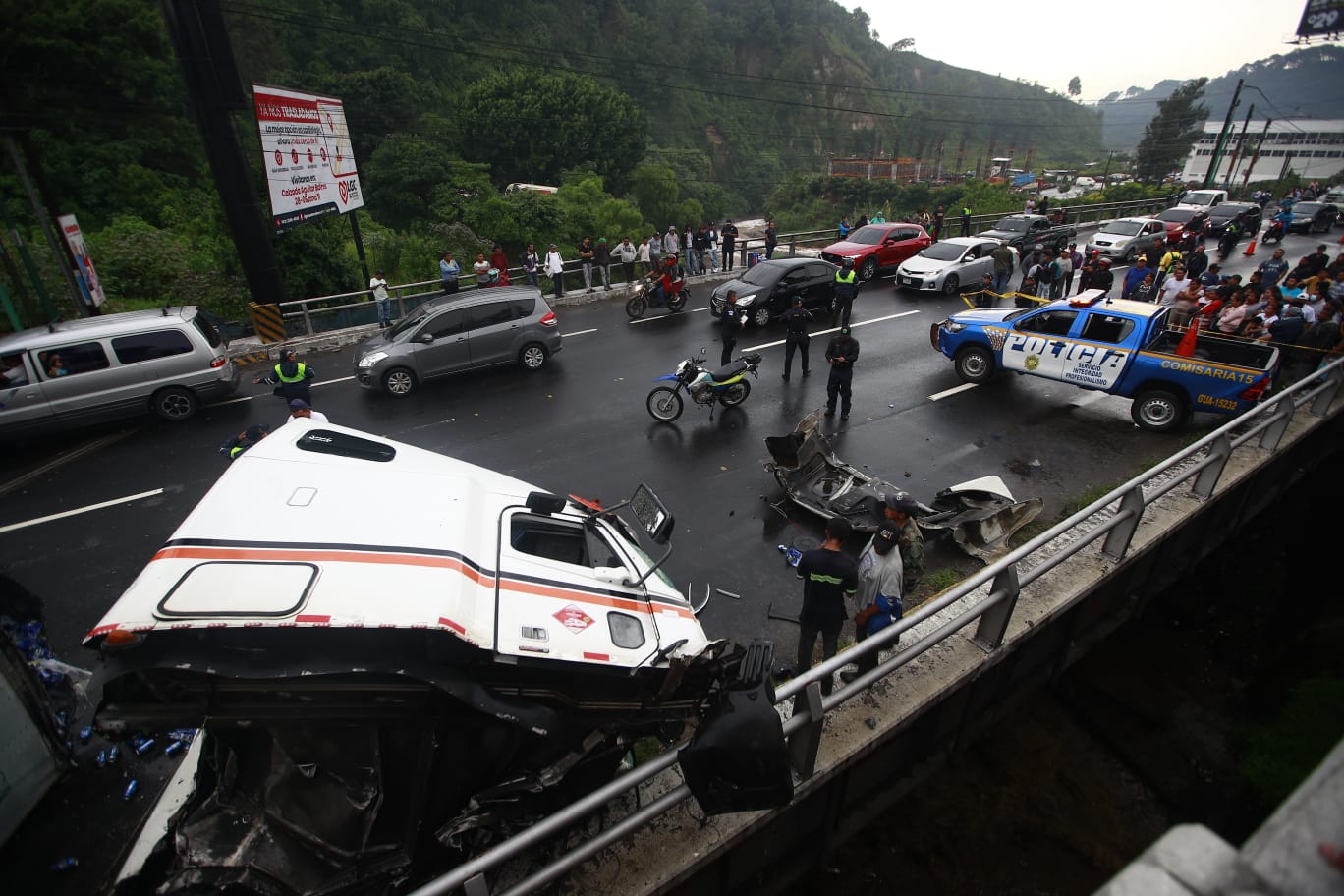 Accidente en la cueta Villalobos'