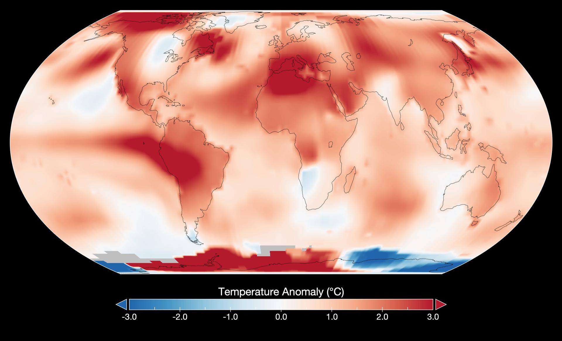 La NASA dice que julio fue el mes más caluroso de la historia y que en 2024 hará más calor