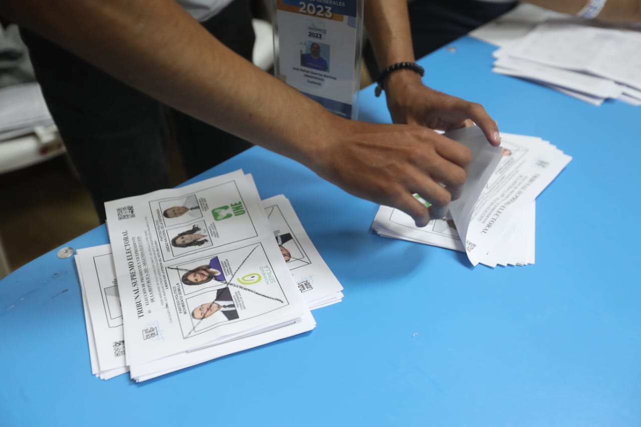 conteo de votos Guatemala