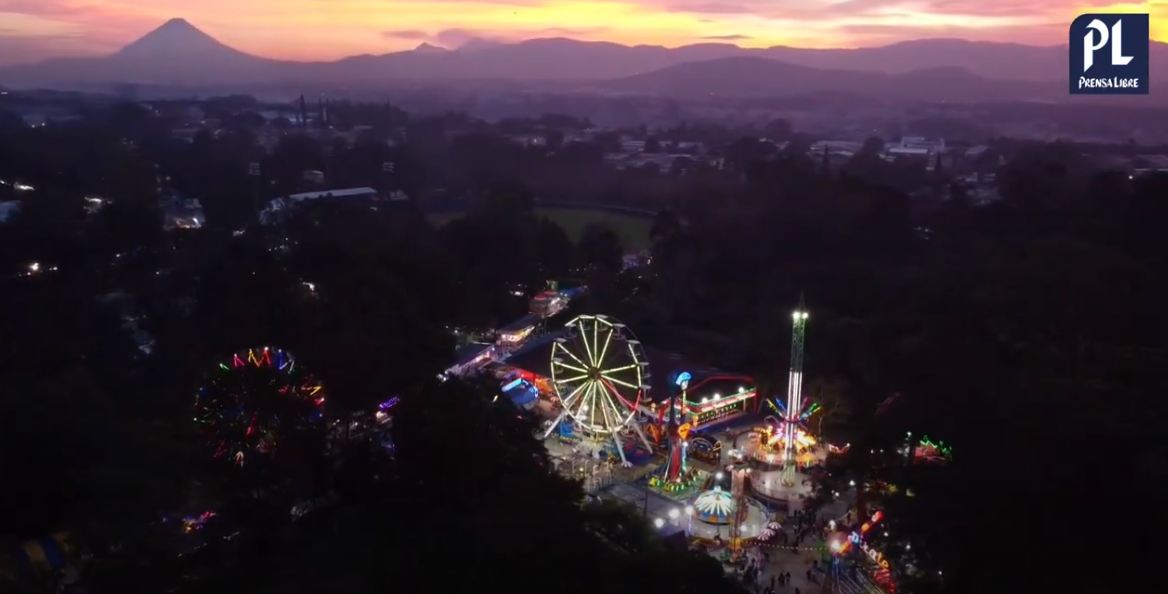 Así luce la Feria de Jocotenango 2023.