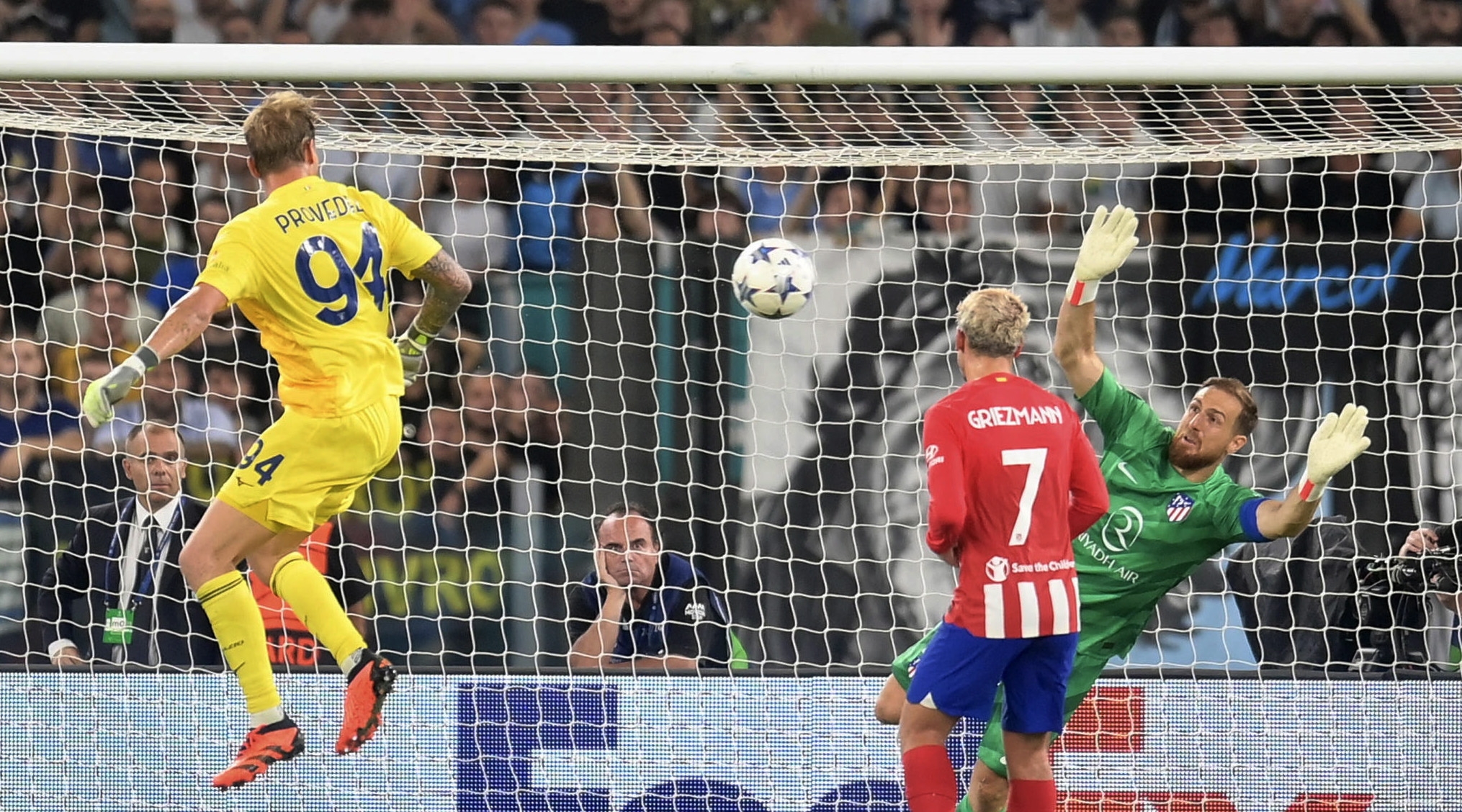 Ivan Provedel anotó un gol ágonico