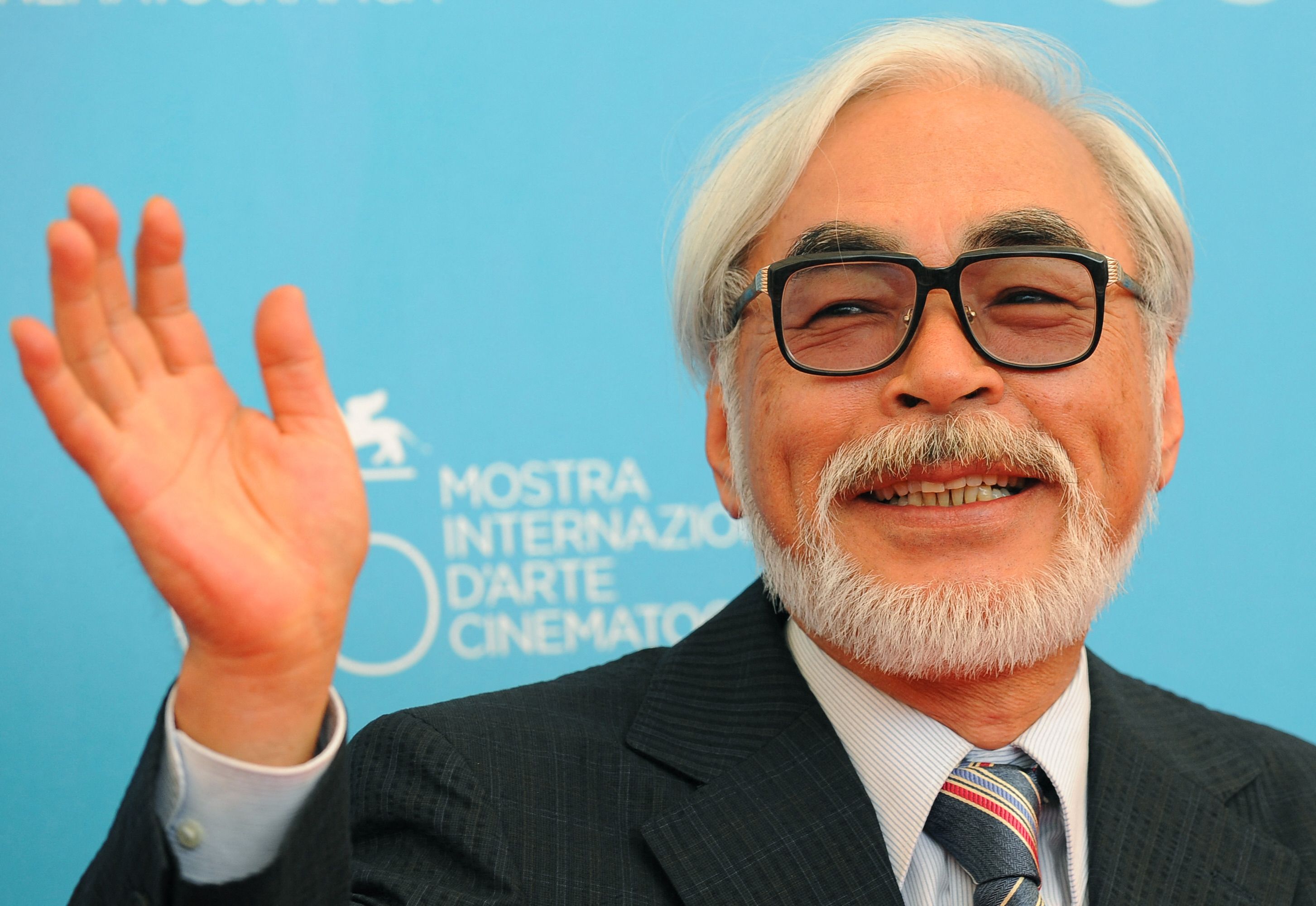 El director japonés Hayao Miyazaki es defensor de la ilustración tradicional y ha dicho no estar de acuerdo con tecnologías como la Inteligencia Artificial.   (Foto Prensa Libre: AFP)