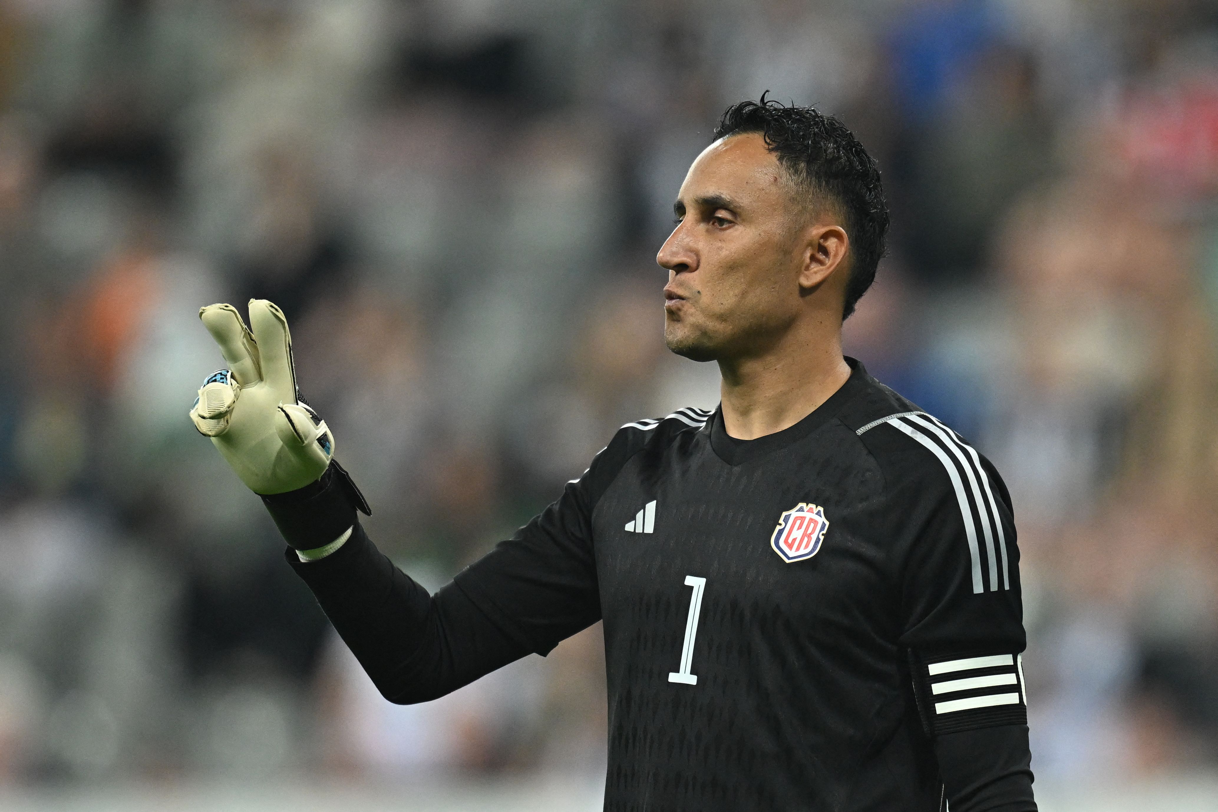 Keylor Navas jugó en la derrota de Costa Rica