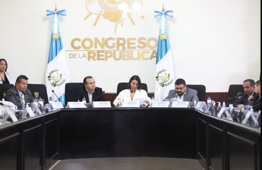 Los jefes de bloque acordaron las agendas de las sesiones para miércoles y jueves. Fotografía: Congreso. 