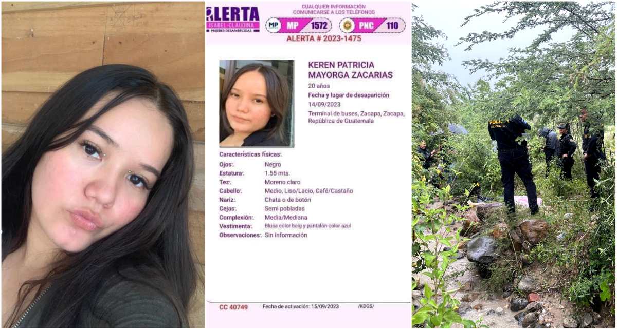 Karen Patricia Mayorga Zacarías fue hallada muerta el 15 de septiembre en Zacapa. La joven estudiante alertó a su familia que alguien la seguía la noche anterior en la terminal de buses. (Foto Prensa Libre: Facebook).