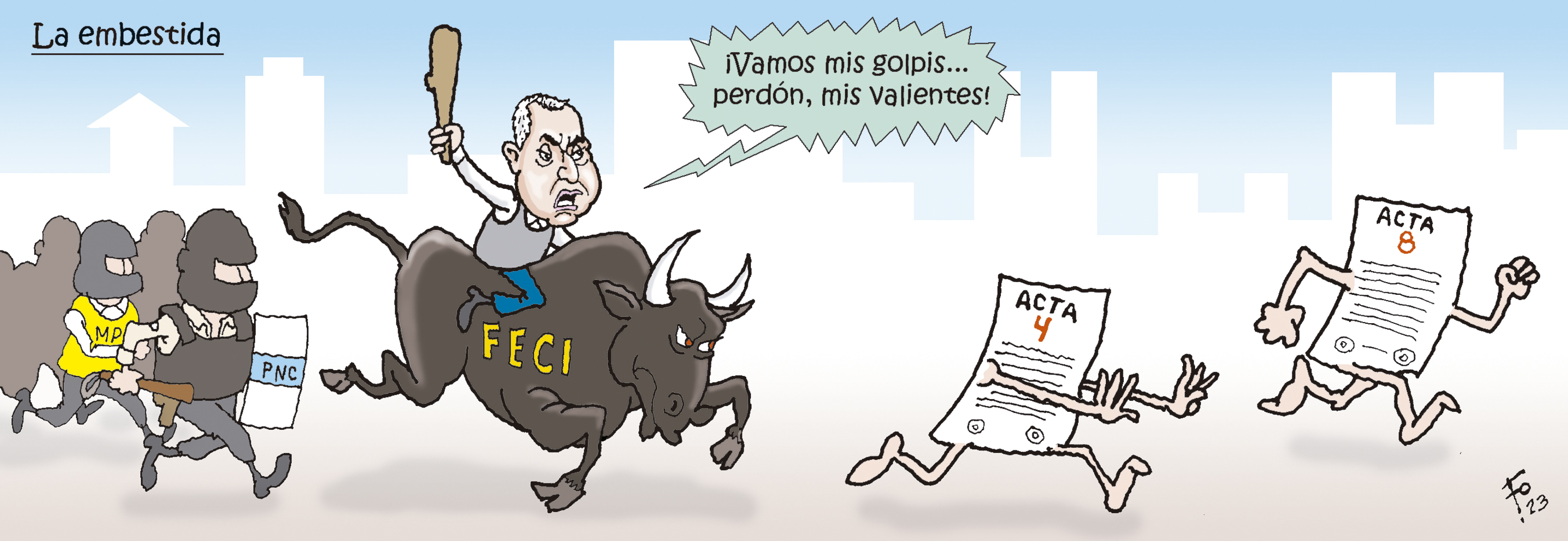 Personaje: Rafael Curruchiche.