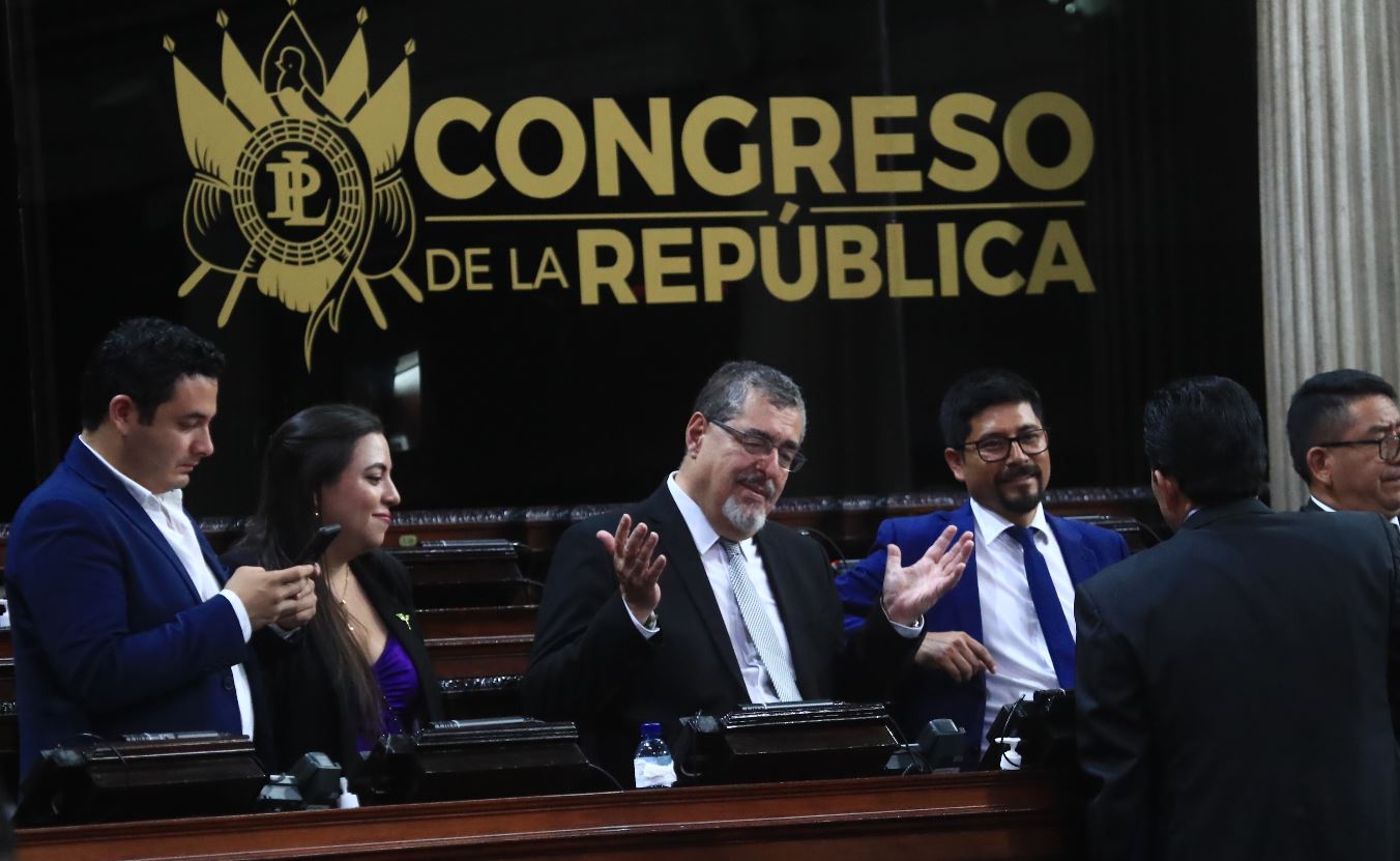 Diputados del Movimiento Semilla habían sido declarados independientes por la Junta Directiva del Congreso. (Foto Prensa Libre: Carlos Hernández) 