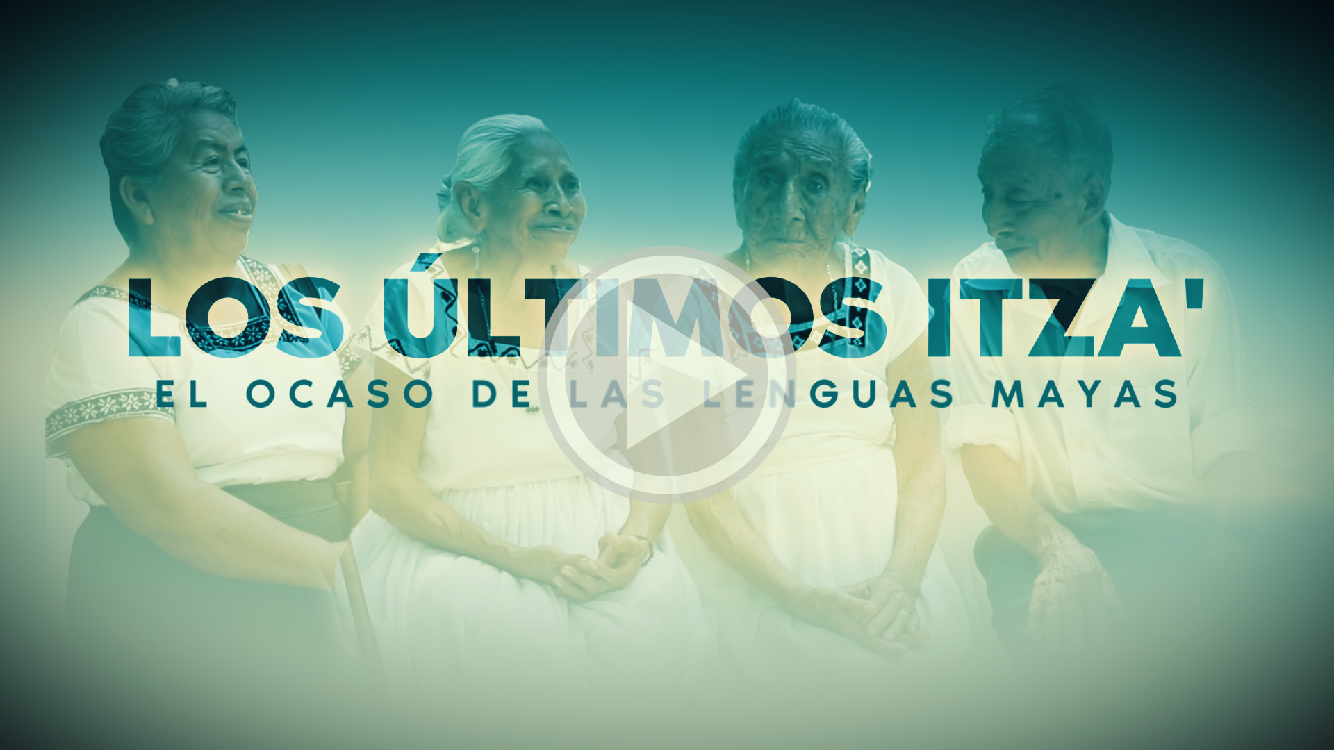 Ellos son Bertha, Irma, Petrona y Ángel, cuatro de los últimos hablantes del maya itza', según los cálculos de la Academia de Lenguas Mayas de Guatemala (ALMG) a 2023. (Foto Prensa Libre: Álvaro González)