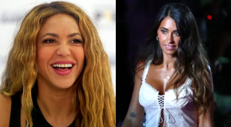 Shakira y Antonela Roccuzzo