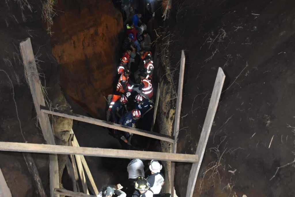 Trabajos de rescate