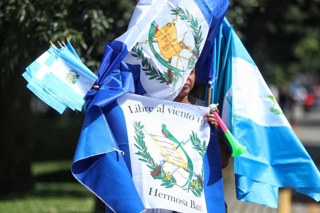 Antorchas por la independencia de Guatemala. 14 de septiembre