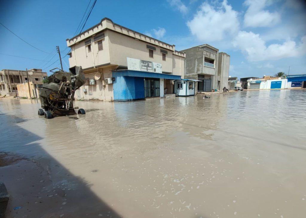 Inundación en Misrata, Libia. GETTY IMAGES