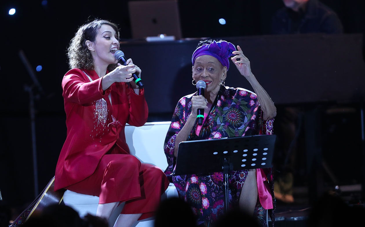 Gaby Moreno y Omara Portuondo