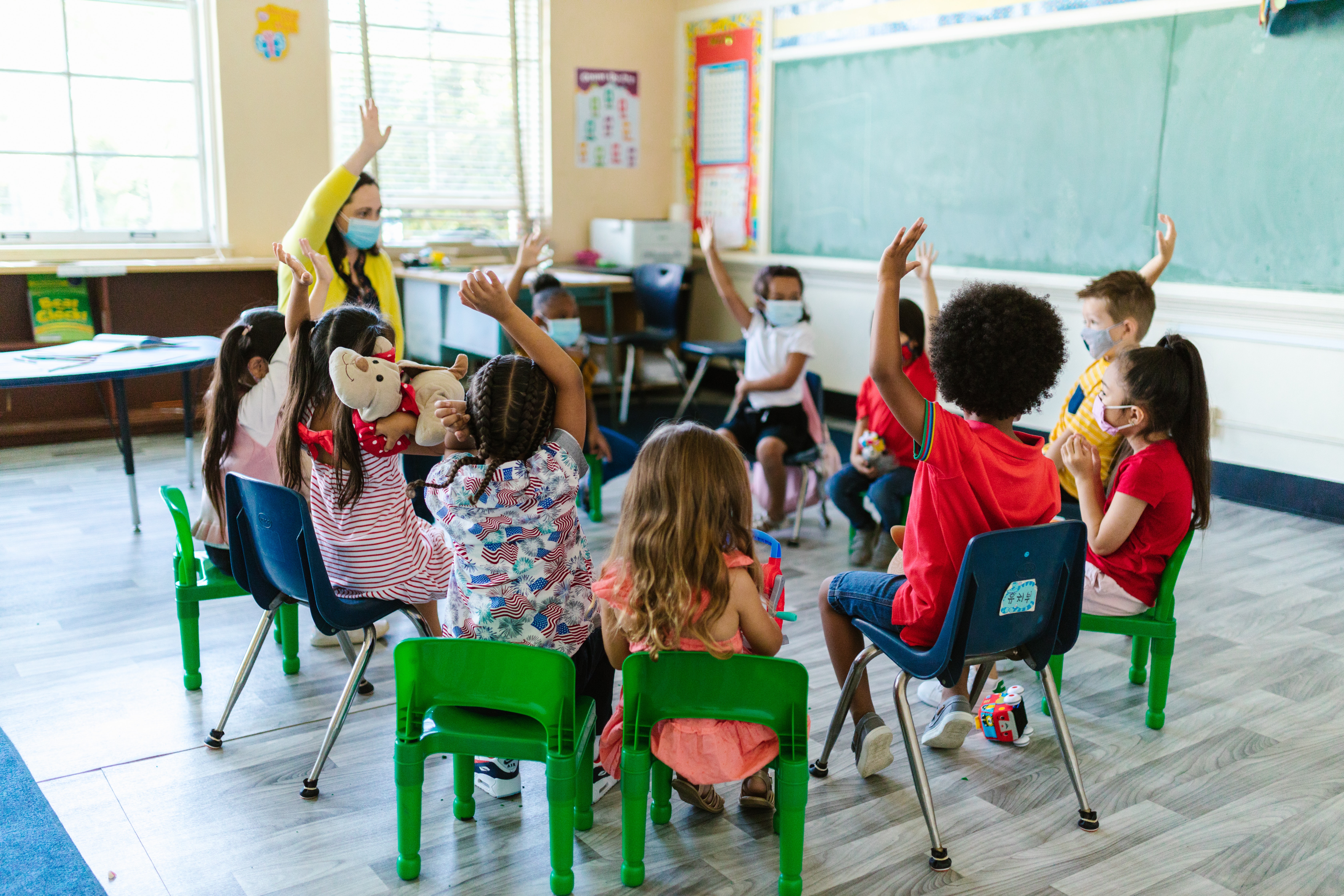 Cada niño tiene un proceso de aprendizaje  y el ideal es que el sistema ofrezca soluciones a cada uno.  (Foto Prensa Libre: RDNE Stock project/Pexels)