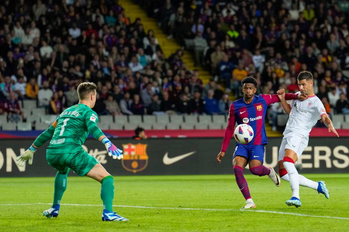 Barcelona y Athletic en su último enfrentamiento.