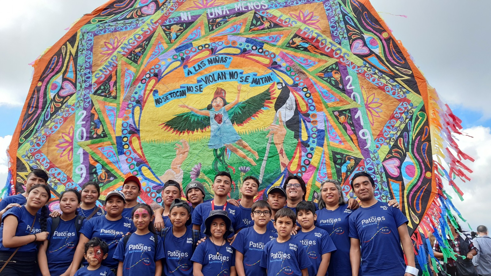 Barriletes gigantes de Guatemala - Los Patojos