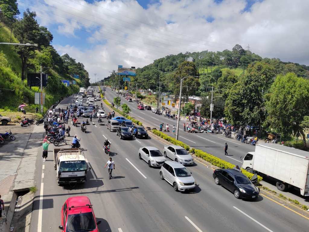 Bloqueos Guatemala Villa Nueva