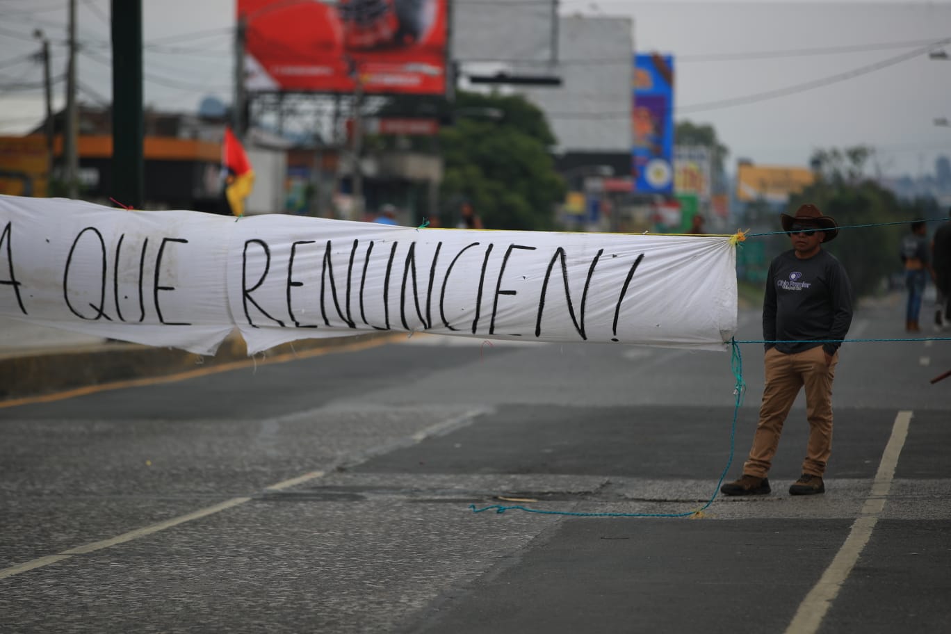 Bloqueos en Guatemala (3)