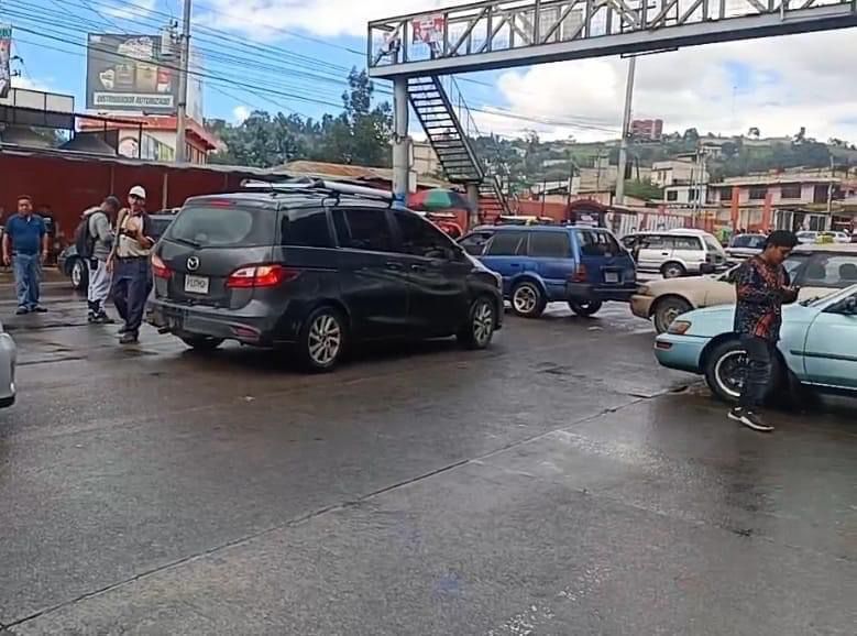 Bloqueos en Xela