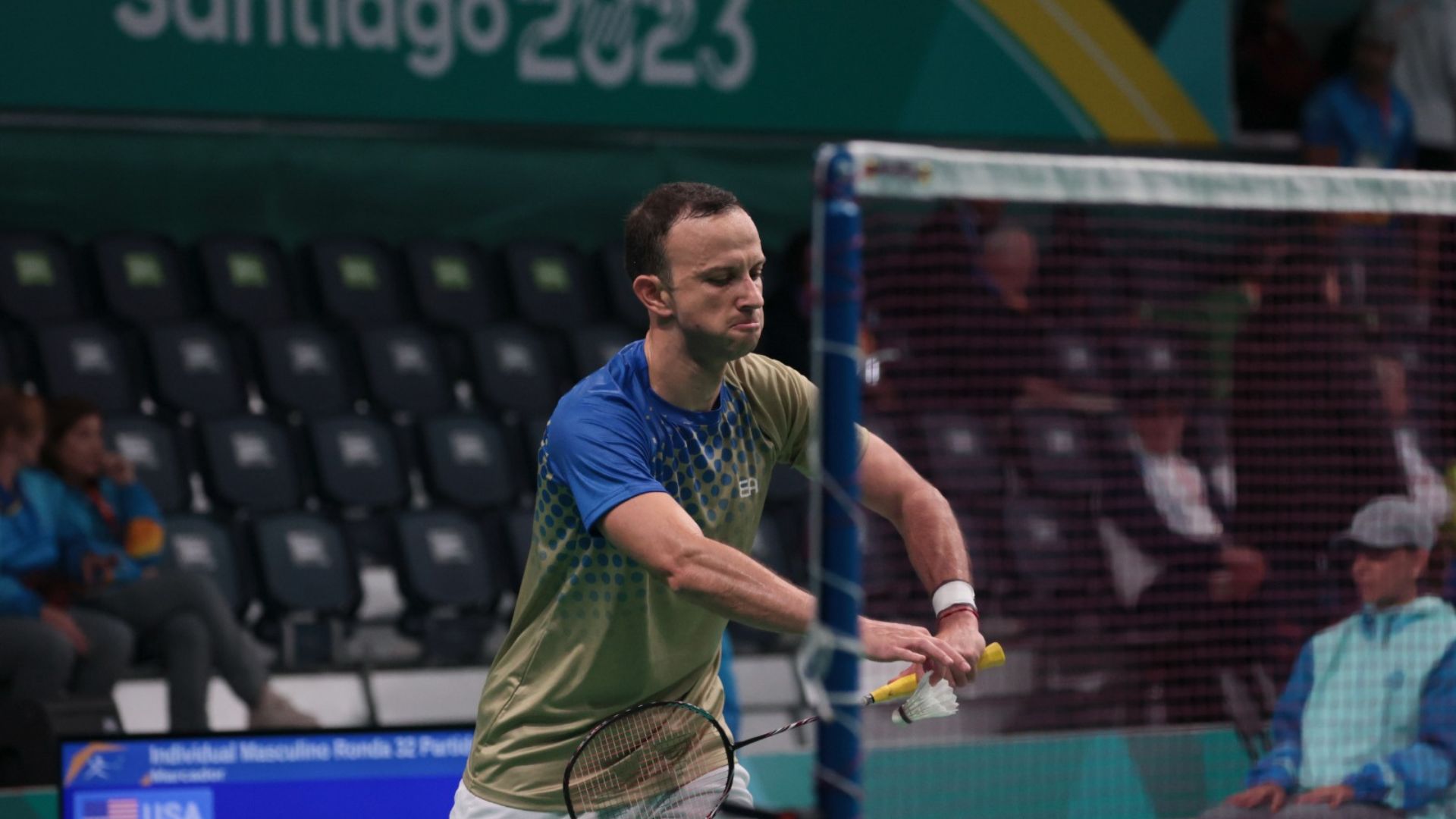 El badmintonista nacional, Kevin Cordón, se mantiene invicto en la competencia panamericana y busca su quinta medalla en la historia de la competencia. (Foto Prensa Libre: Organización Juegos Panamericanos)