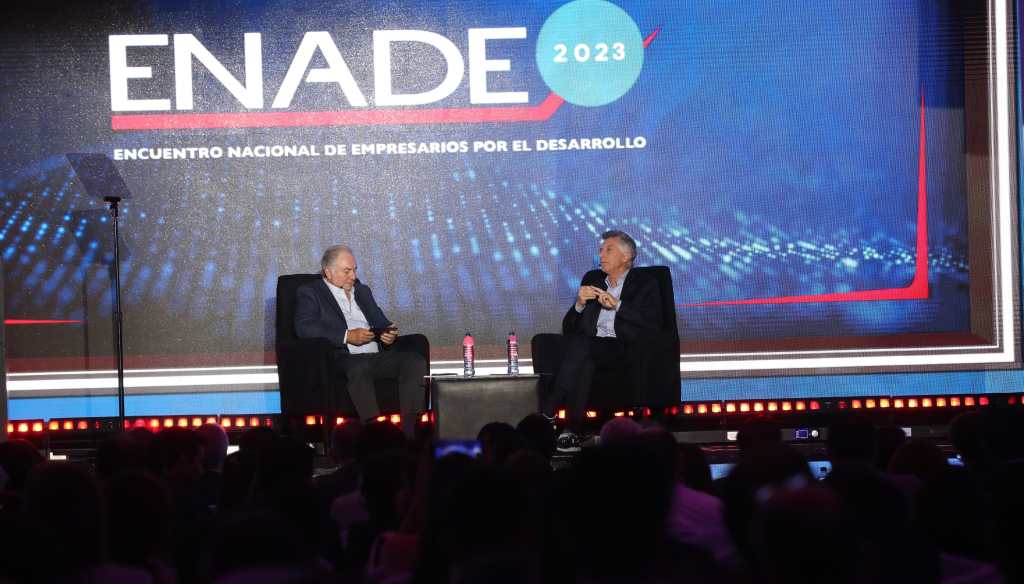 ENADE 2023 6 Mauricio Macri