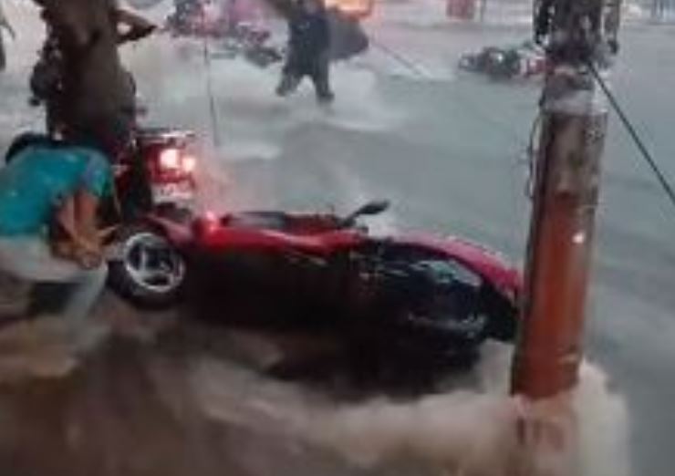 FUERTE LLUVIA EN MAZATENANGO