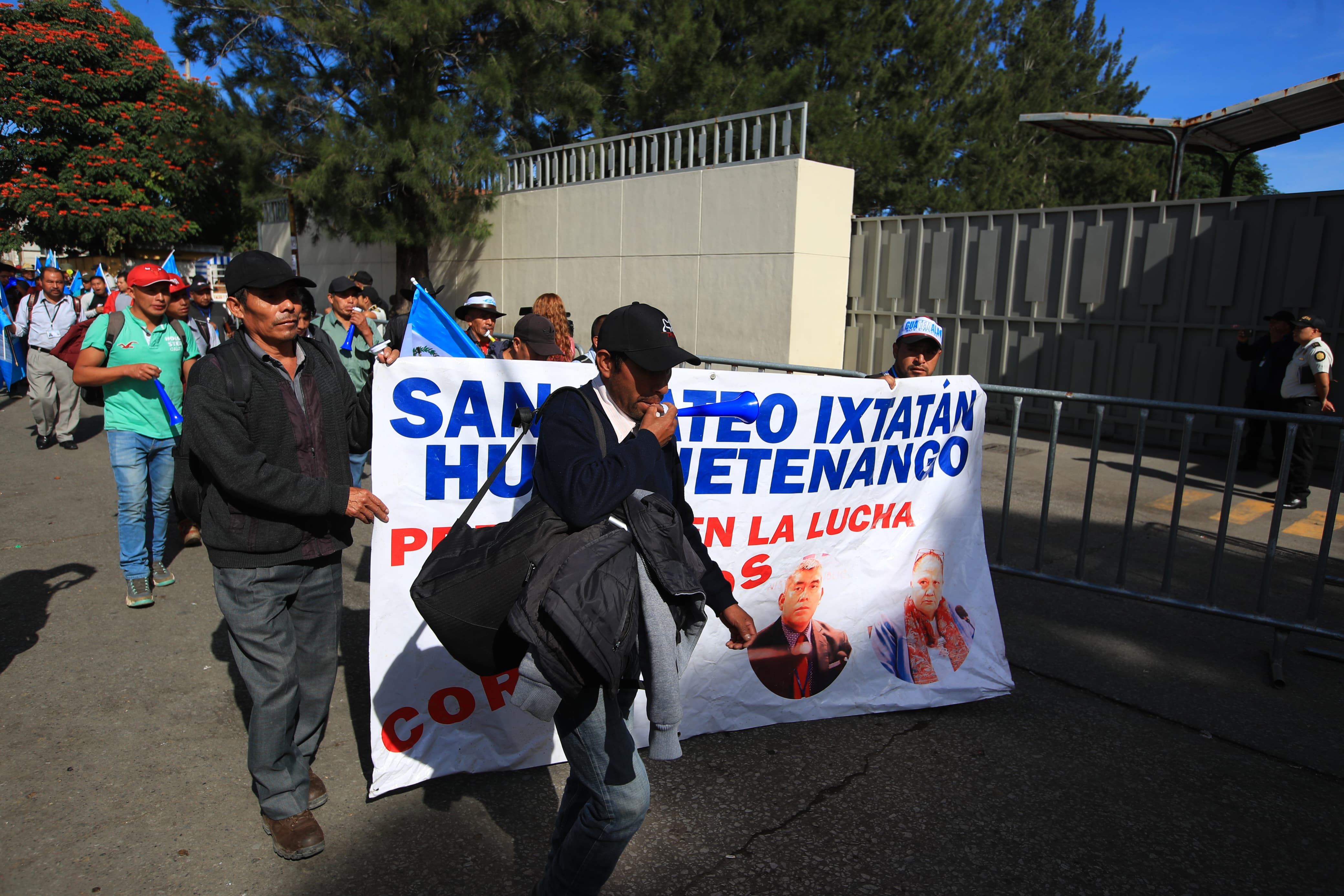 MANIFESTACIÓN LLEGA AL MP