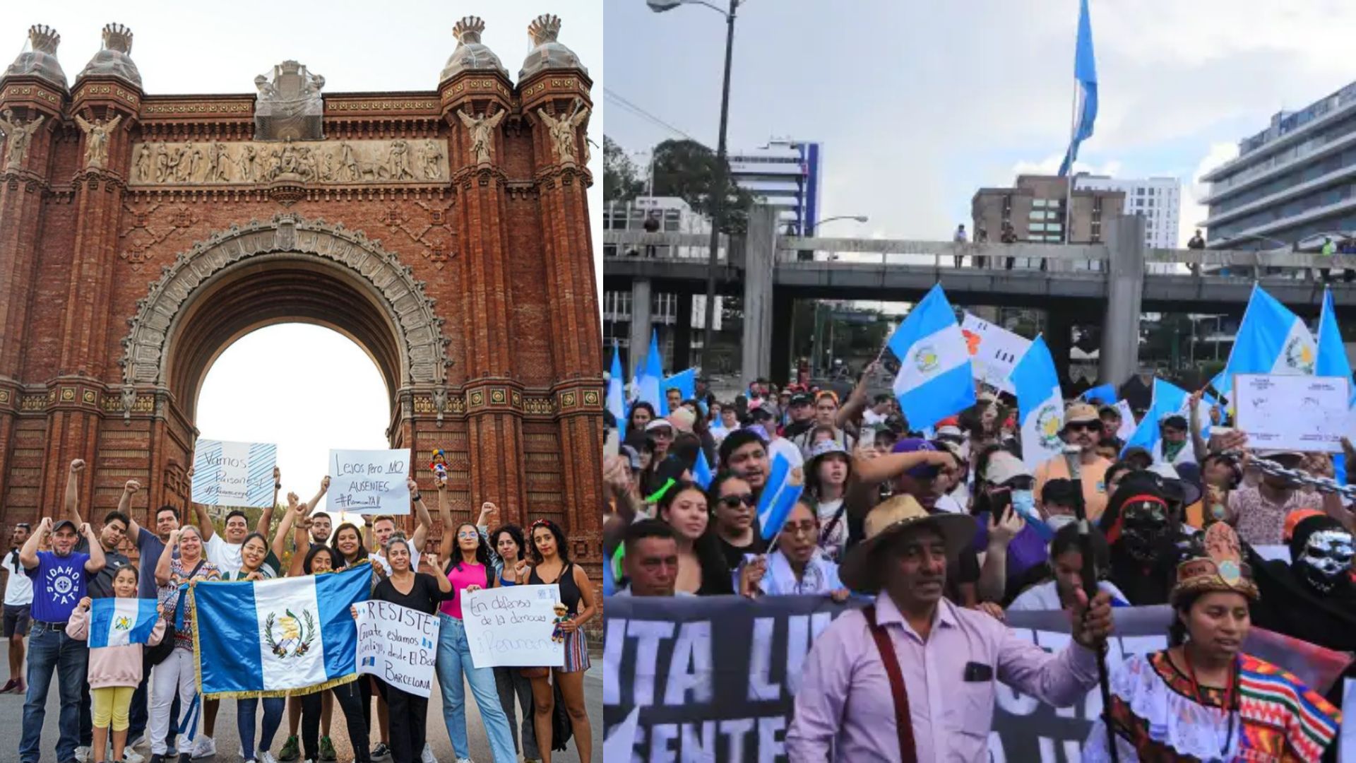 MANIFESTACIONES EN GUATEMALA