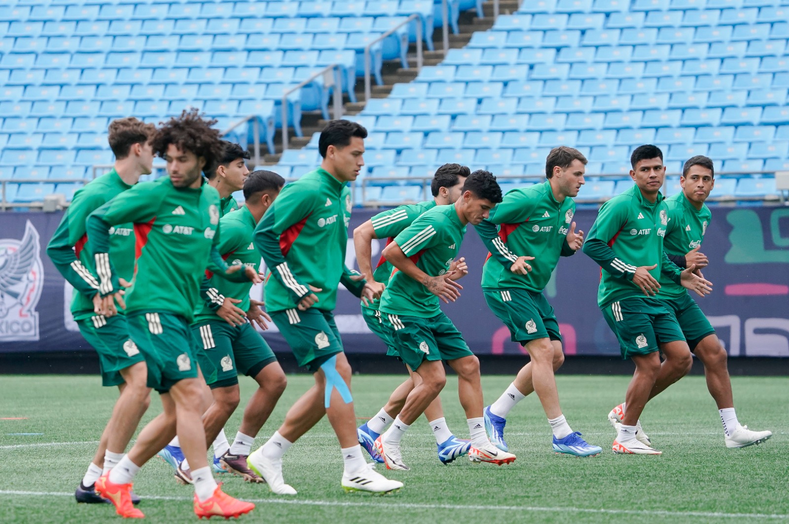 México en entrenamiento