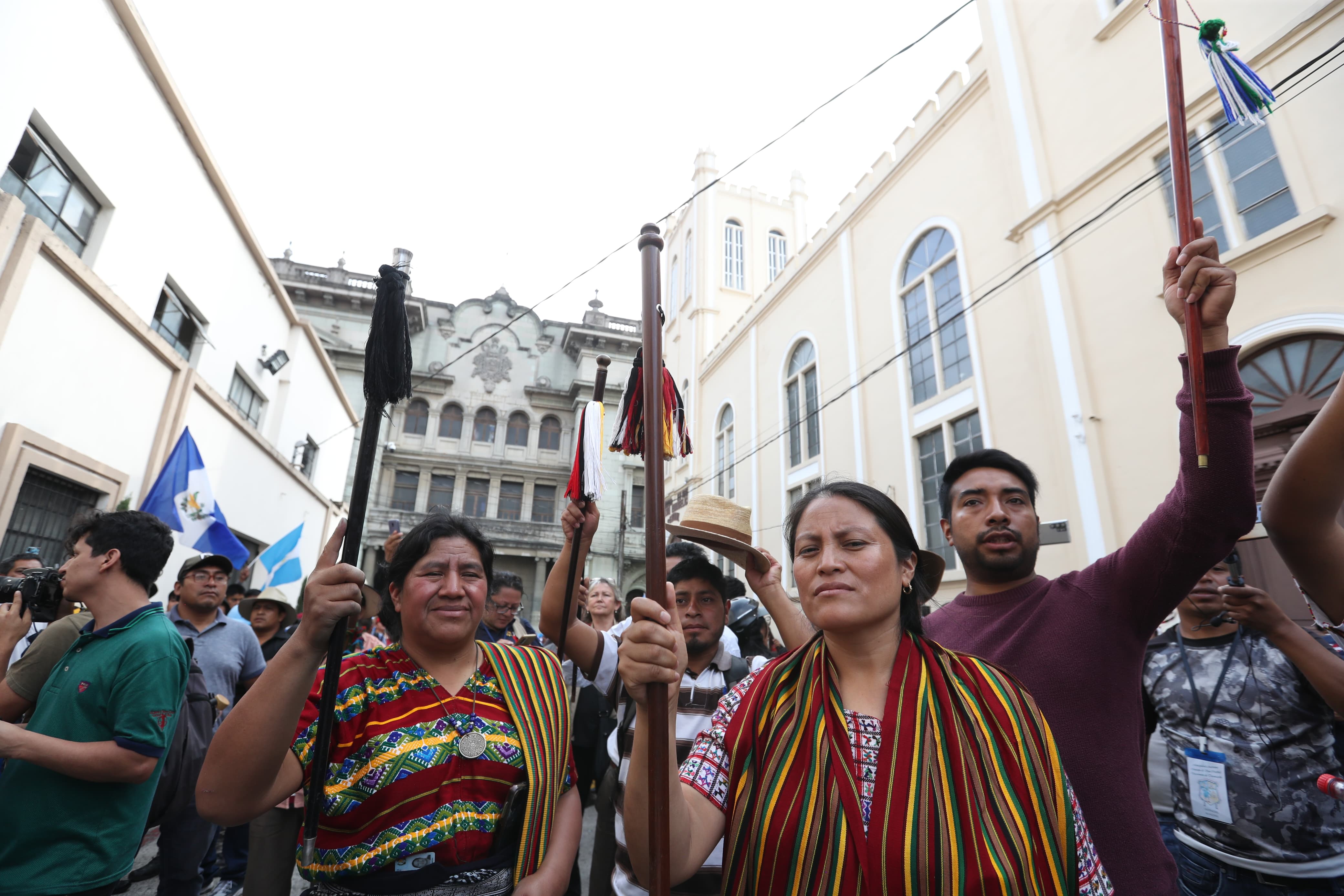 Autoridades indígenas de Guatemala'